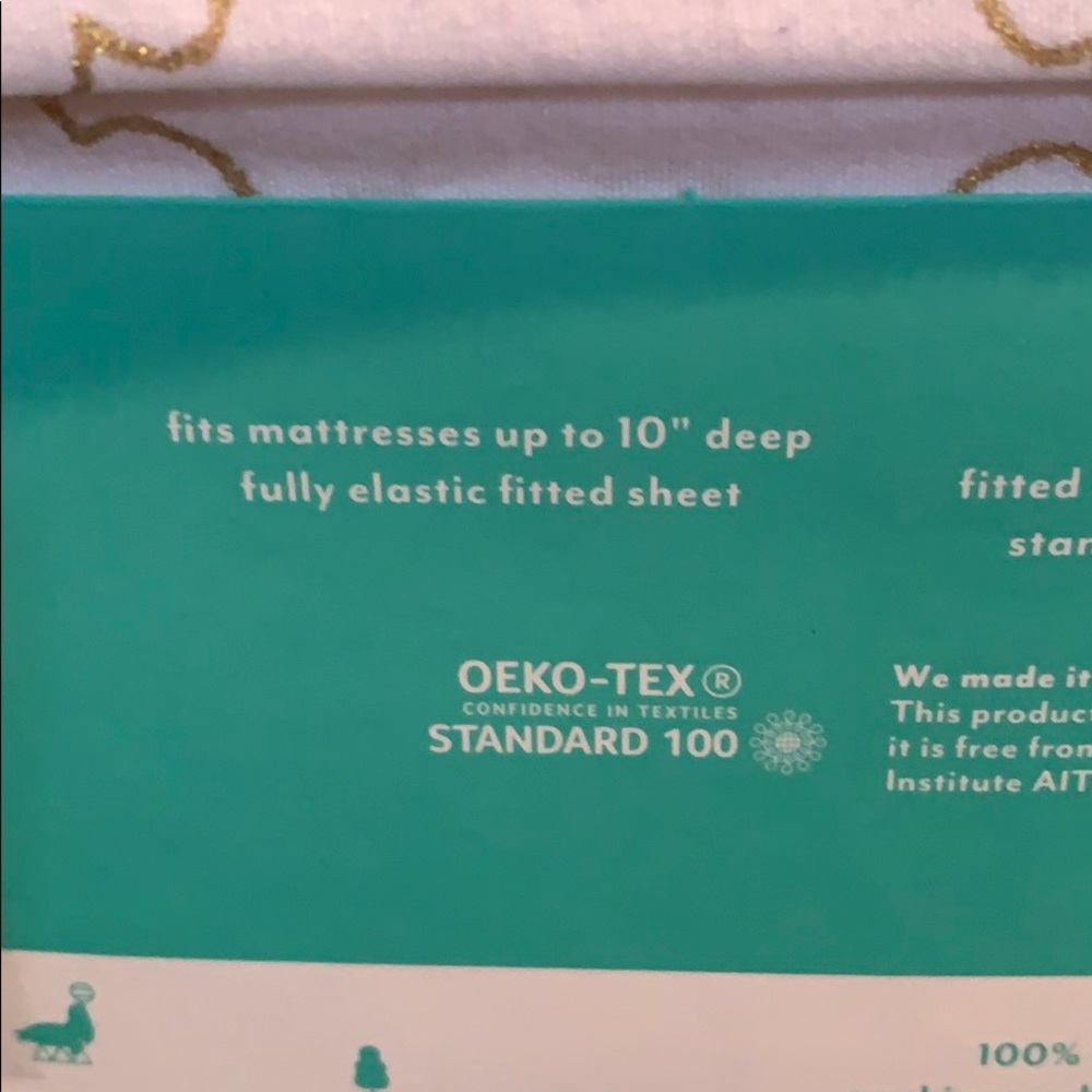 Pillowfort Comfy clouds Cotton Toddler Sheet Set - Picture 5 of 7